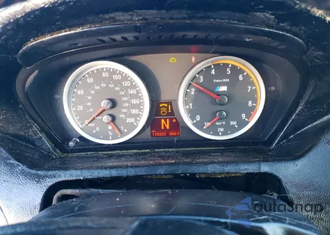 2008 BMW M6 из США, поврежденный, VIN WBSEH93558CY24881